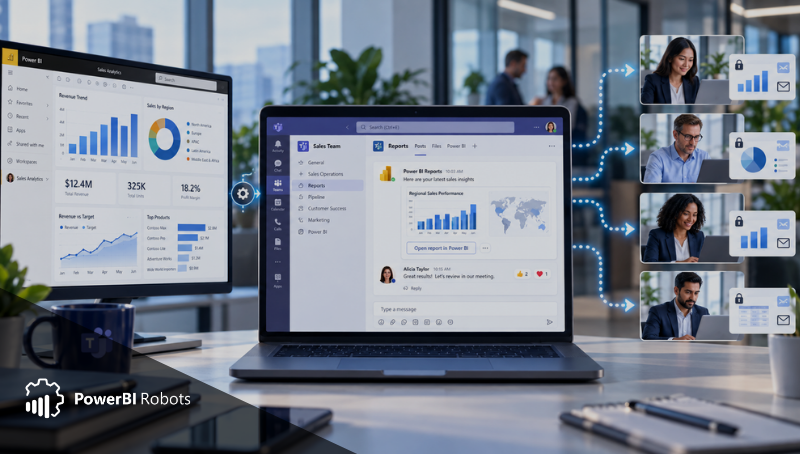 Power BI and Microsoft Teams in 2026: How to Share Reports Without Leaving Your Workflow