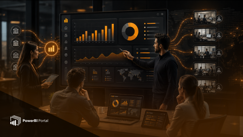 Sharing Power BI with External Users: What Actually Scales Beyond 50 Viewers